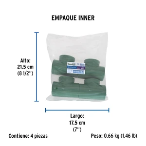 Tee sencilla de PPR 1-1/2