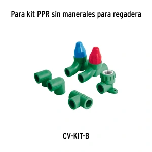 Foset Bolsa con 2 cartuchos cerámicos p/llaves de empotrar de PPR