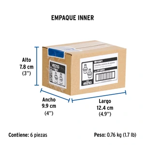 Foset Bolsa con 2 cartuchos cerámicos p/llaves de empotrar de PPR