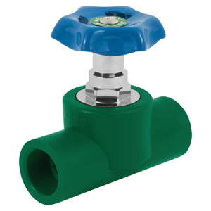 41981 / CV-GL-3/4 TRUPER Valvula de globo de PPR 3/4', Foset