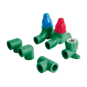 46037 / CV-KIT-B KIT PPR para instalación regadera, sin manerales, Foset