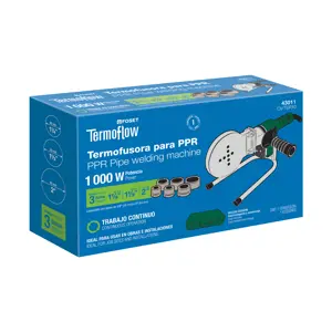 43011 / CV-TER10 Termofusora de 1000 W para PPR, Foset
