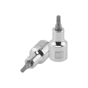 101292 / D-1205-BC Dado punta corta bristol M5, cuadro 1/2