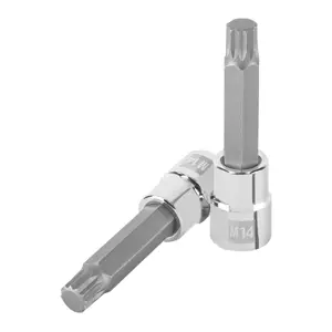 101303 / D-1214-BL Dado punta larga bristol M14, cuadro 1/2