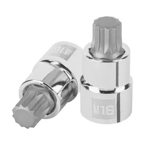 101247 / D-1216-BC Dado punta corta bristol M16, cuadro 1/2