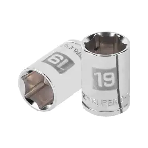 13269 / D-1219-M Dado de 19 mm, 6 puntas, cuadro 1/2