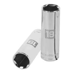 13359 / D-1219-ML Dado largo de 19 mm, 6 puntas, cuadro 1/2