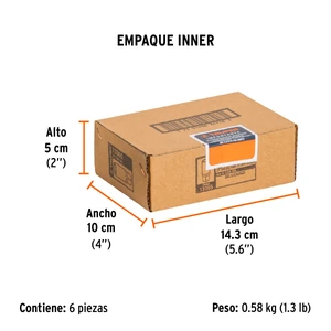 Truper Dado largo para bujía de 5/8