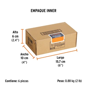 Truper Dado largo para bujía de 13/16