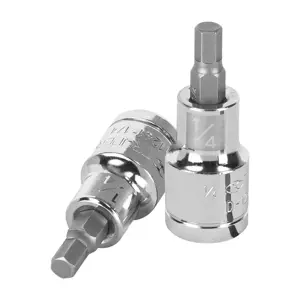 13251 / D-1241-1/4 Dado punta hexagonal de 1/4