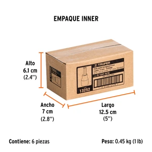 Dado punta hexagonal de 5/16