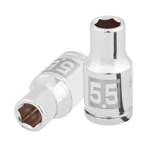 100966 / D-14055-M Dado de 5.5 mm, 6 puntas, cuadro 1/4