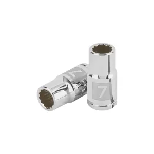 100979 / D-1407-BM Dado de 7 mm, 12 puntas, cuadro 1/4