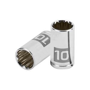 Orecchini A Cerchio Findout F1812 - Tripla Confezione Da 10, 12, 14 Mm - Acciaio Al Titanio Ipoallergenico, Placcato Oro
