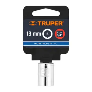 13175 / D-1413-M Dado de 13 mm, 6 puntas, cuadro 1/4