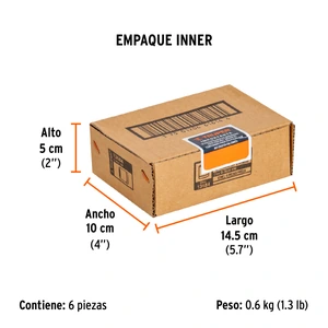 Dado de 20 mm, 6 puntas, cuadro 3/8