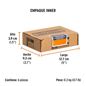 Dado punta torx T-30, cuadro 3/8