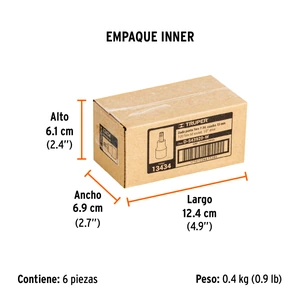 Dado punta torx T-20, cuadro 1/2