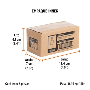 Dado punta torx T-50, cuadro 1/2