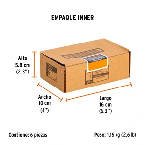 Dado largo cuadro 1/2