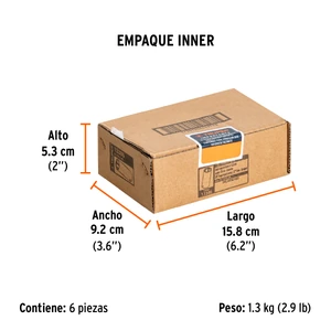 Dado largo impacto de 3/8