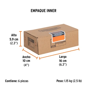 Dado largo cuadro 1/2