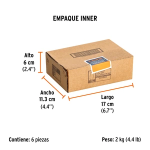 Dado largo impacto de 15/16