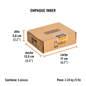 Dado largo impacto de 1