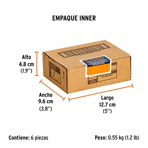 Dado cuadro 1/2