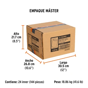 Dado cuadro 1/2