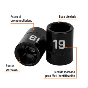 Dado cuadro 1/2