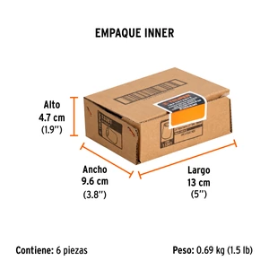 Dado de impacto de 3/4