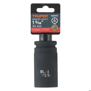 Truper Dado largo de impacto de 1-3/16