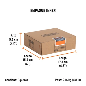 Truper Dado largo de impacto de 1-1/4