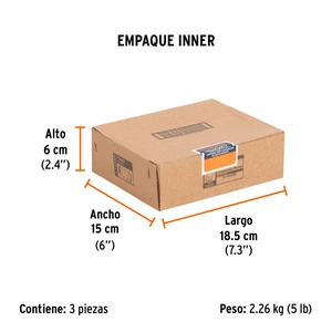 Truper Dado largo de impacto de 1-7/16