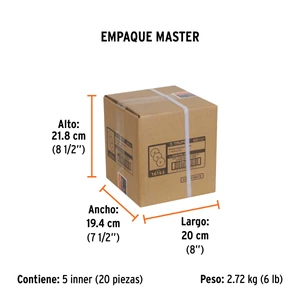 Caja con 3 discos de lija 6