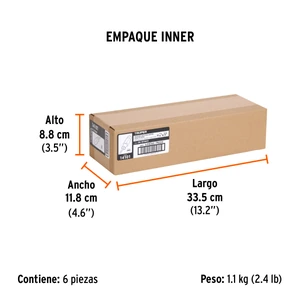 Truper Desarmador plano 5/16 x 5