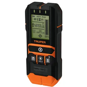 100651 / DEMA-12 Truper Detector de materiales detrás de muros, profundidad máx 12cm