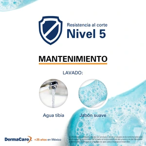 Manga anticorte nivel 5, unitalla