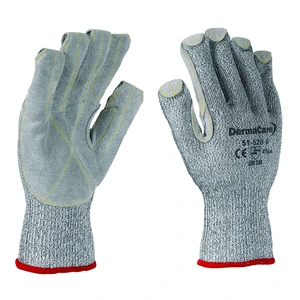 DERMACARE-51-628-9 / 51-628-9 Guante anticorte nivel 5 de polietileno de alta densidad con carnaza y tejido Kevlar® en palma - Talla 9
