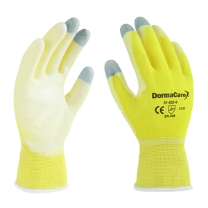 DERMACARE-51-633-9 / 51-633-9 Guante nylon y poliuretano sensible al tacto - Talla 9