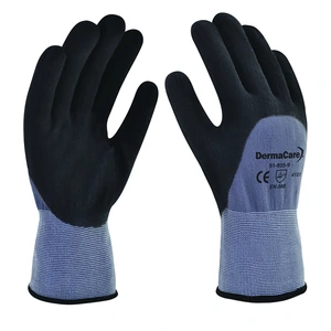 Guante de nylon con nitrilo microporoso - Talla 6