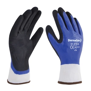 Guante nylon con nitrilo sólido y espumado - Talla