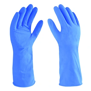 DERMACARE-56-132-9 / 56-132-9 Guante de látex azul (par) - Talla 9