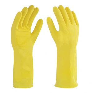 DERMACARE-56-133-9 / 56-133-9 Guante de látex amarillo (par) - Talla 9