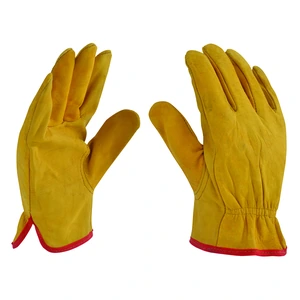 DERMACARE-93-890 / 93-890 Guante Argonero de Piel de Res con Elástico