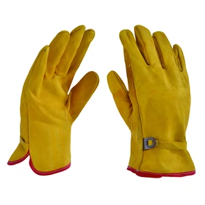 DERMACARE-93-891 / 93-891 Guante Argonero de Piel de Res con Cintilla