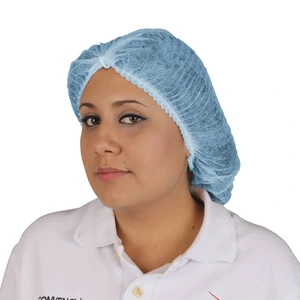 DERMACARE-RD-CP02 / RD-CP02 Cofia plisada azul – 100 piezas