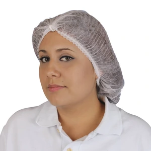 DERMACARE-RD-CP08 / RD-CP08 Cofia plisada blanca – 100 piezas