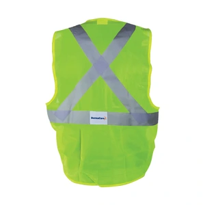 DERMACARE-SE-CH-E03 / SE-CH-E03 Chaleco de Seguridad Vial Verde con Reflejante